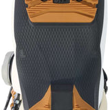 K2 Anthem 95 BOA ski boot sole, featuring a black and orange tread pattern.