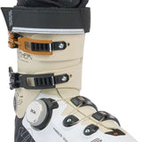 K2 Anthem 95 BOA women's ski boot features a black and white design with visible BOA lacing system.