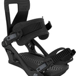 Black K2 Bedford snowboard binding features a sleek design for women.