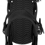K2 Women's Bedford Snowboard Binding 2023, black with a textured design.