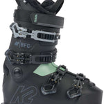 BFC Women's 75 Ski Boot 2025 - Black/Mint Angle 1