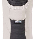 K2 Women's Contour snowboard boot, white and black design with a rear adjustment dial.