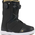 K2 Women's Contour snowboard boot, black and white design with Boa lacing system.