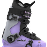 Purple K2 Method ski boot features a distinctive design and white branding.