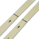 K2 Women's Mindbender 90C Flat Ski 2024, featuring a white design with red and gray accents.