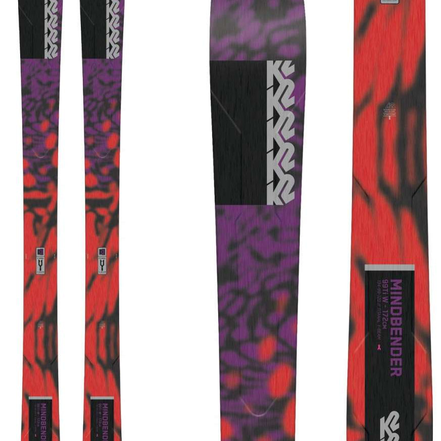 k2 2022 skis Mindbender 88 Ti Alliance - Women's w/ Marker FDT TP 10 GW Demo Bindings but also allows for a lot of quick movements if you decide you want to take these skis outside of the park and into some bumps and trees K2 Skis Ski Pro