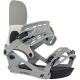 K2 Women's Network snowboard bindings feature a white design with gray accents.