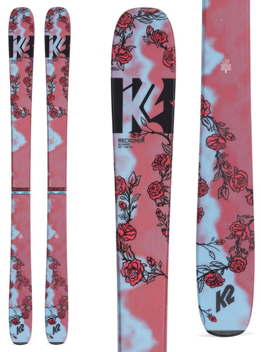 K2 Ladies Reckoner 92 Flat Ski 2021-2022