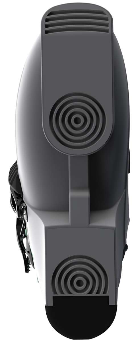 K2 Women's Revolver 2023 ski boots feature a black, streamlined design.