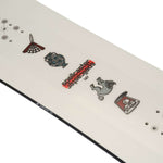 K2 Women's Spellcaster snowboard, featuring a vibrant, patterned design.