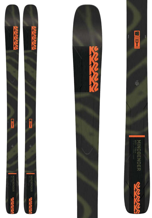 K2 Mindbender 89 Ti Flat Ski 2022-2023