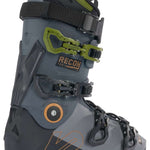 K2 Recon 120 MV ski boots feature a gray and green color scheme with black accents.