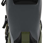 Black K2 Recon 120 MV ski boot sole with green flex zone and red accent.