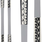 K2 Sight 2024 ski with black graphics on a white background.