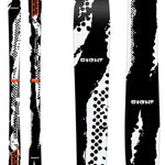 K2 Sight skis 2023 feature a black and white graphic design.