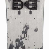 K2 Split Bean splitboard package, 2022 model, features a black and gray graphic design.