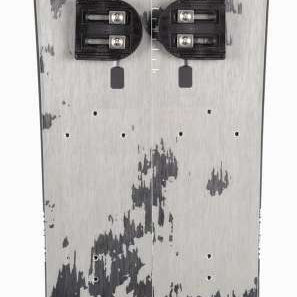 K2 Split Bean splitboard package, 2022 model, features a black and gray graphic design.