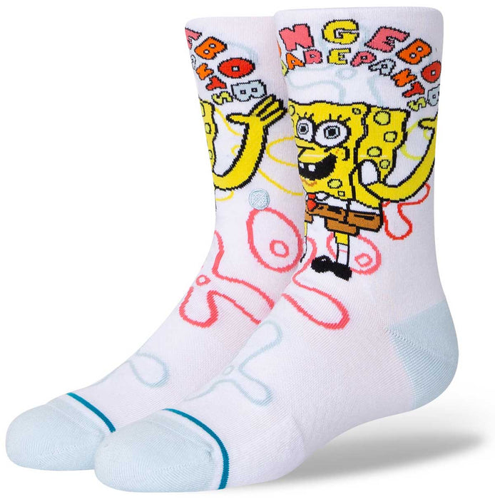 Stance Kids' Imagination Bob SpongeBob Crew Sock 2021