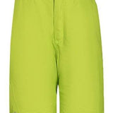 Kamik Boys Harper Insulated Pants 2024 - Lime green insulated pants with adjustable black straps and silver buckles on the sides.