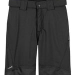 Kamik Boys Harper Insulated Pants 2024 - Black snow pants with adjustable suspenders and multiple pockets on the sides.