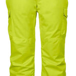 Killec KSW140 Insulated Ski Pant - Black ski pants with a zippered pocket on the side and a black logo patch on the left thigh.