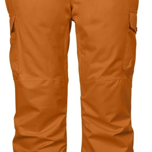 Killec KSW140 Insulated Ski Pant - Black insulated ski pants with a black zipper on the left leg.