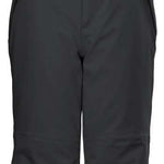 Killtec Boys Functional Bib 2022-2023 - A dark gray bib with a black zipper and adjustable straps.