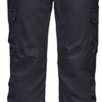 Killtec Comploux Insulated Pant 2022 - Black insulated ski pants with a zippered pocket on the thigh and adjustable Velcro straps at the waist.