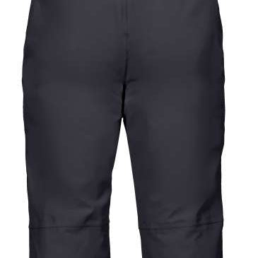 Killtec Enosh Detachable Suspender Pant 2022-2023 - Dark gray snow pants with adjustable suspenders and black hardware.