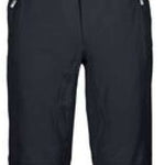 Killtec Enosh Pant With Detachable Suspenders - Black suspenders attached to black snow pants with zippered pockets and adjustable waistband.