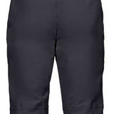 Killtec Enosh Pant With Detachable Suspenders - Black suspenders attached to black snow pants with zippered pockets and adjustable cuffs.