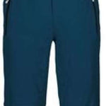 Killtec Enosh Pant With Detachable Suspenders - Dark blue pants with black suspenders and a green logo on the waistband.