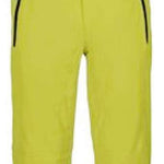 Killtec Enosh Pant With Detachable Suspenders - Yellow pants with black suspenders and adjustable waistband.