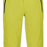 Killtec Enosh Pant With Detachable Suspenders - Yellow pants with black suspenders and adjustable waistband.