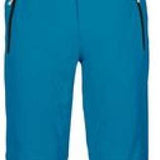 Killtec Enosh Pant With Detachable Suspenders - Black suspenders attached to black pants with a slight sheen.