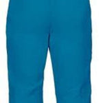 Killtec Enosh Pant With Detachable Suspenders - Black suspenders attached to black snow pants with a subtle white stripe down the side.