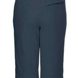 Killtec Junior's Functional Pant With Bib - Dark-colored bibbed snow pants with adjustable straps and a pocket on the side of one leg.