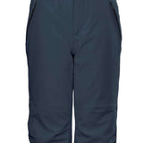 Killtec Junior's Functional Pant With Bib - Dark-colored bibbed snow pants with adjustable straps and pockets on the side.