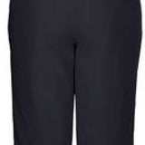 Killtec Junior's Functional Pants With Bib - Black bib over black pants with adjustable straps and elasticated cuffs at ankles.