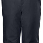 Killtec Junior's Gandara Pant With Bib - Black bib with adjustable straps and black pants featuring a zippered pocket on the side.