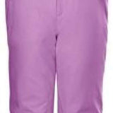 Killtec Junior's Gandara Pants With Bib - These pants feature a vibrant purple color with black accents and a subtle pattern of small, dark-colored dots on the lower legs.
