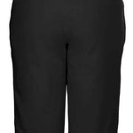 Killtec Junior's Gandara Pants With Bib - Black bib over black pants with adjustable straps and elastic cuffs at ankles.
