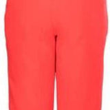Killtec Junior's Gandara Pants With Bib - These bib-style snow pants are a vibrant coral color with black accents and adjustable straps.