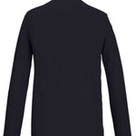 Killtec KSW 99 Fleece Quarter Zip 2024 - A dark grey quarter-zip fleece sweater with a high collar and zippered chest pocket.