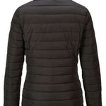 Killtec Ladies Atka Quilted Jacket - A quilted jacket with a high collar, featuring a subtle pattern of horizontal lines on the back and sleeves.