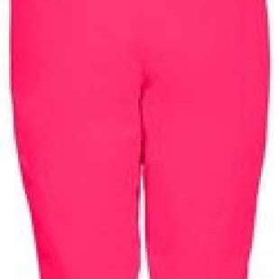 Killtec Ladies Erielle Pant With Detachable Suspenders - 2022 model ladies' pink snow pants with black suspenders and trim, featuring a zippered pocket on the thigh.
