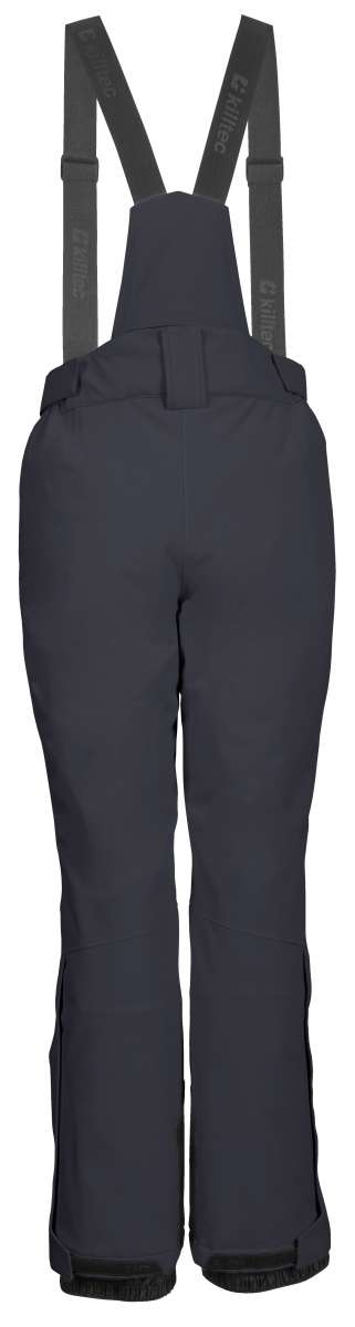 Killtec Women's Erielle Pant With Detachable Suspsenders - 2024 model women's snow pants with detachable suspenders and adjustable cuffs.