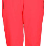 Killtec Women's Erielle Pant With Detachable Suspsenders - 2024 model with black detachable suspenders and zippered pockets on sides.