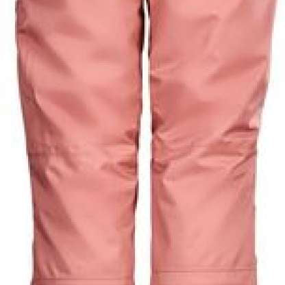 Killtec Ladies Functional Insulated Solid Pant 2022 - A pair of solid pink snow pants with two front pockets and a belt loop on each side.