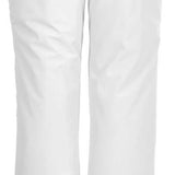Killtec Ladies Insulated Pant With Belt - White insulated ski pants with a black belt and zippered pockets.